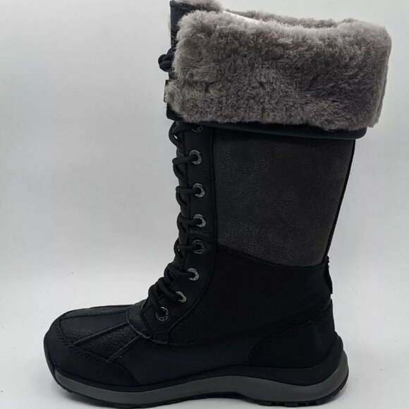 NEW UGG Adirondack III Tall sz 7 Women's Black Waterproof Snow Boot 1095142 - Picture 6 of 14